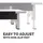 Fellowes Monitorständer Office Suites Standard Schwarz/Silber