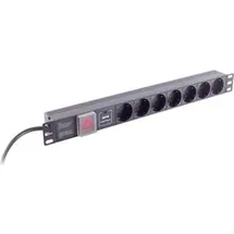 S/CONN maximum connectivity Steckdosenleiste 2 m Schwarz 7 St.