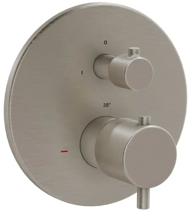 VitrA Flow Soft Brausethermostat V-Box Unterputzmontage Nickel gebürstet,A4334834EXP A4334834EXP