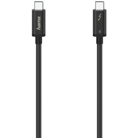 Hama Thunderbolt Anschlusskabel ThunderboltTM (USB-C®) Stecker, ThunderboltTM (USB-C®) Stecker 0