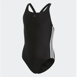 adidas Athly V 3-Streifen Badeanzug Schwarz 116