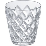 Koziol Crystal Trinkglas, crystal clear,