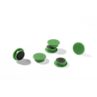 Durable Magnete (32 mm, 720p) 4 Stück grün, für Pinnwand, Kühlschrank & Co., 470305