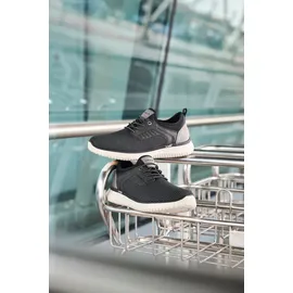 Rieker Slip-On Sneaker RIEKER, Herren, Gr. 46, schwarz, grau, Lederimitat, Textil, Schuhe, Slipper, Halbschuh, Freizeitschuh, Sneaker zum Schlupfen