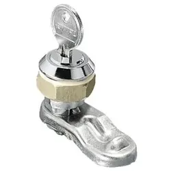 Rittal Zylinderschloss aus Zinkdruckguss mit Sicherheitszylinder-insatz