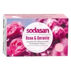 Sodasan Wilde Rose Seife