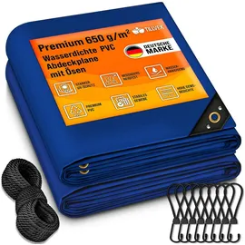 tillvex Abdeckplane 400 x 800 cm Blau