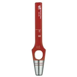 Henkellocheisen nach DIN 7200 A, rot lackiert, 24mm