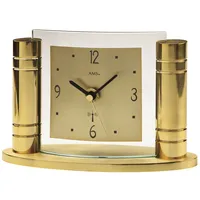 AMS Funktischuhr F5131 goldfarben