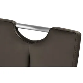 MCA Furniture Artos 2 St. Echtlederbezug braun