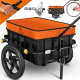 Kesser Lastenanhänger orange 70 l