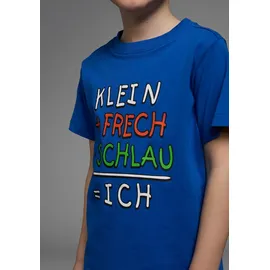 Kidsworld T-Shirt in royalblau | Gr.: 104/110