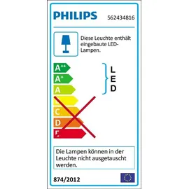 Philips Star Dreierspot aluminium