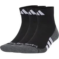adidas Performance Climacool Cushioned Quarter Socken 3er Pack Schwarz/Weiß 40-42
