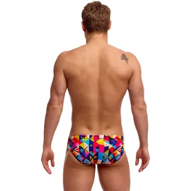 Funky Trunks Badehose Seamed Brief Rot 7