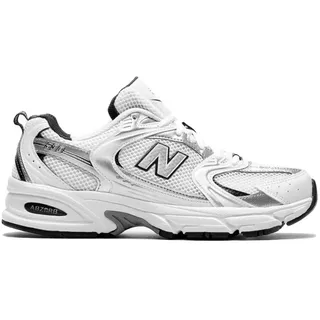 White / Silver Metallic / Sky Blue 45,5