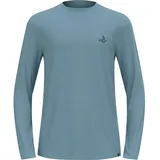 Odlo Merino 200 Pocket Langarm-baselayer Blau XL