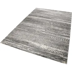 Teppich ESPRIT "Makai" Gr. 31, grau, B:133cm H:12mm L:200cm, Kunstfaser, Teppiche, Wohnzimmer
