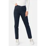 Stooker Women 5-Pocket-Jeans Nizza Denim Tapered Fit Jeans Tapered Fit Casual Clean Wash Denim Jeans für Damen blau 42