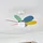 LINDBY Litur 77 cm Deckenventilator Weiß