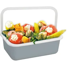Honey Ware HoneyWare Color Line S 0,42l flach Grau | Grau