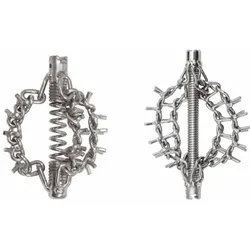 Kettenschleuderkopf mit Spike-Kette, 3 Ketten Ø30mm,16mm
