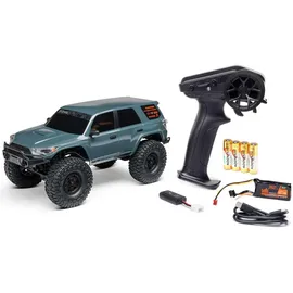 Axial R/C Axial SCX24 Toyota 4Runner 1/24 4WD RTR - offiziell lizenzierter Micro‐Crawler mit Spektrum SLT2, 350 mAh LiPo Akku & USB‐Ladegerät, Grey
