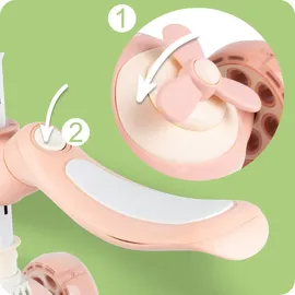 MalPlay Scooter mit Sitz Rosa