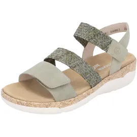 remonte Riemchensandalen Damen Grün 38