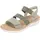 remonte Riemchensandalen Damen Grün 38
