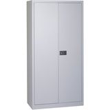 BISLEY Stahlschrank Universal E722A03355 silber 91,4 x 40,0 x 180,6 cm, aufgebaut