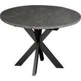Mäusbacher 130 x 76 x 130 cm grau/schwarz