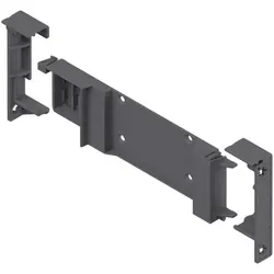 SERVO-DRIVE Trägerprofil-Aufnahme, R7037 staubgrau