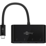 goobay 4-fach USB-CTM Multiport-Adapter 61073