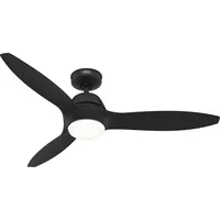 Hunter Fans Hunter DC Deckenventilator Calabasas Schwarz mit LED,