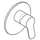 Kludi Pure&Easy Unterputz-Brause-Einhandmischer Chrom