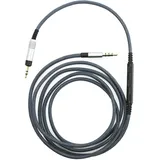 Audio Ersatz Kabel mit Mikrofon Fernbedienung Lautstärkeregler kompatibel mit Sennheiser HD598 HD598 SE HD518 HD598 Cs HD599 HD569 HD579 Kopfhörer Audiokabel kompatibel mit iPhone kompatibel mit iPad