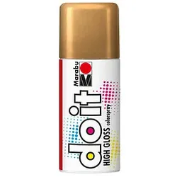 Marabu Do it High Gloss Acrylspray Sprühfarbe gold