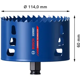 Bosch Lochsäge Expert Tough Material Ø 114 mm 60 mm