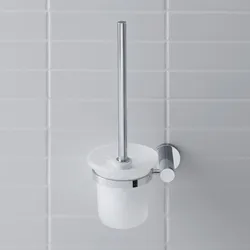 Duravit D-Code Bürstengarnitur Art. 0099271000 bei MEGABAD, Accessoires, chrom
