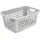 KEEEPER Wäschekorb Jost, grau, mit 2 Griffen, aus Kunststoff, 65x44x28 cm Nordic Grey