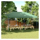 vidaXL Partyzelt Faltbar Pop-Up Grün 580x292x315 cm