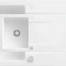 Villeroy & Boch Siluet 50 stone white + Excenterbetätigung