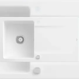 Villeroy & Boch Siluet 50 stone white + Excenterbetätigung