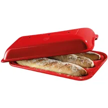 Emile Henry Brotbackform Baguette 39 x 24 cm