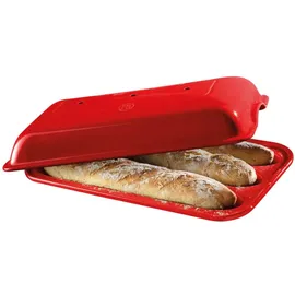 Emile Henry Brotbackform Baguette 39 x 24 cm