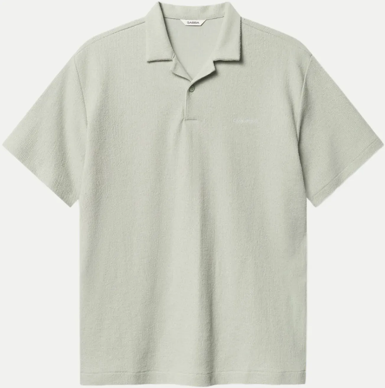 Frottee-T-Shirt Beige M