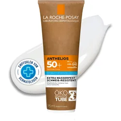 La Roche Posay Anthelios Hydratisierende Milch LSF 50+: Sonnenmilch in der Tube mit Pappe mit hohem Breitbandschutz für empfindliche und trockene Haut