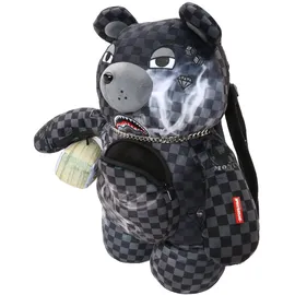 Sprayground Sip N’ Smoke Moneybear Grau/Rot/Schwarz/Weiß