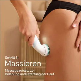 Braun Silk-épil 9 SkinSpa 9-381 Weiß/Silber